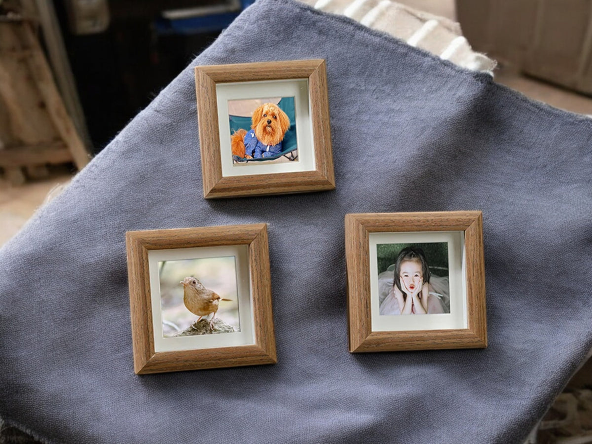Handmade Wooden Photo Display Frame