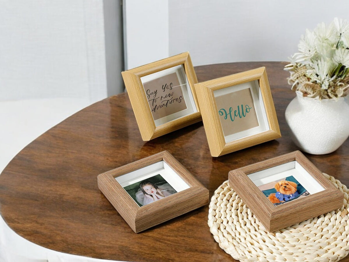 Handmade Wooden Photo Display Frame