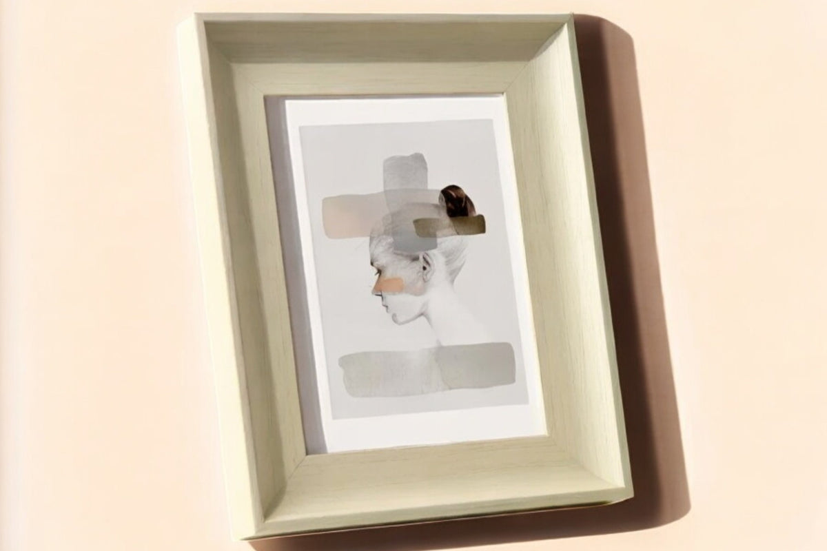 MOKU Retro Elegance Wood Frame – Timeless Design for Artful Spaces